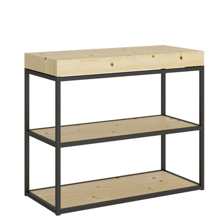 Tavolo consolle "Modena" allungabile in legno per sala da pranzo Casa e cucina/Arredamento/Studio/Mobiletti e credenze/Credenze Decor Space - Altamura, Commerciovirtuoso.it
