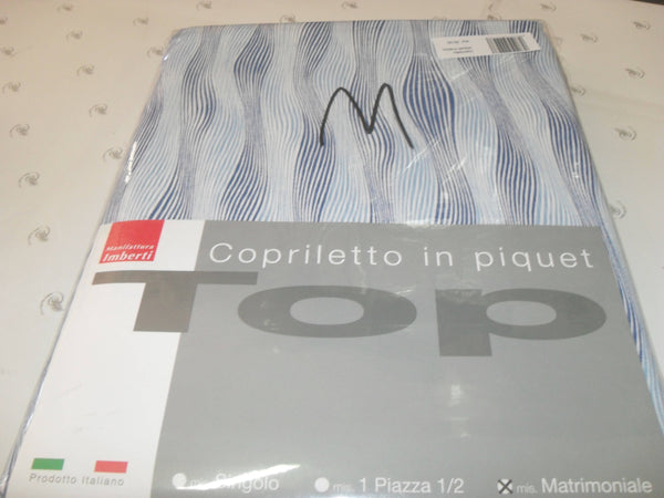 MANIFATTURE IMBERTI copriletto matrimoniale 2 piazze in piquet di cotone millerigue copriletto matrimaniale 2 piazze matrimoniale L'Orchidea - Siderno, Commerciovirtuoso.it