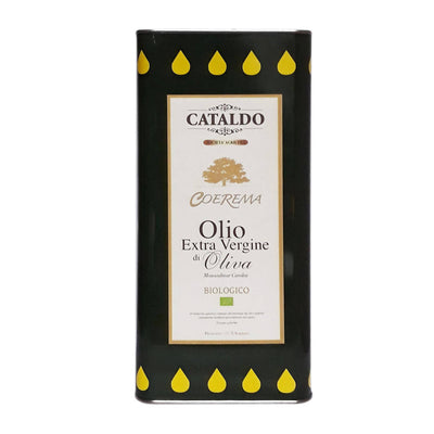 Olio Extravergine Di Oliva BIO Coerema Italiano Olio Evo Monocultivar Carolea Estratto A Freddo E Certificato Biologico olio Cataldo Società Agricola - Siderno, Commerciovirtuoso.it