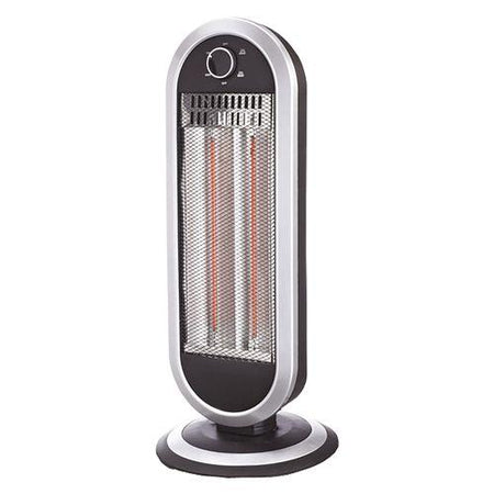 Stufetta da terra alogena "Torretta" oscillante 450/900 W con spegnimento automatico Fai da te/Prodotti per la costruzione/Riscaldamento e raffreddamento/Sistemi mobili di climatizzazione/Riscaldamento/Stufe elettriche Decor Space - Altamura, Commerciovirtuoso.it