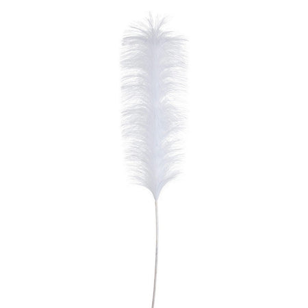 Ramo "Infinity" Bianco con Piume sfumate decorazione per interno da h 90 cm Casa e cucina/Decorazioni per interni/Addobbi e decorazioni per ricorrenze/Decorazioni natalizie/Ghirlande e corone MagiediNatale.it - Altamura, Commerciovirtuoso.it