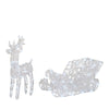 Decorazione natalizia "Renna con slitta" 3D con led bianco freddo per uso interno ed esterno Casa e cucina/Decorazioni per interni/Addobbi e decorazioni per ricorrenze/Decorazioni natalizie/Oggettistica MagiediNatale.it - Altamura, Commerciovirtuoso.it