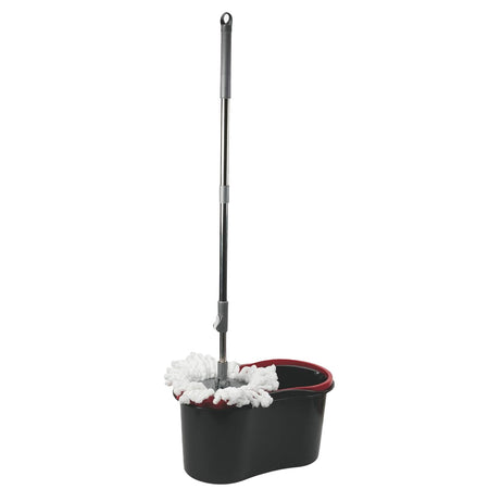 Secchio lavapavimenti "Super mop" con strizzatoio con manico allungabile fino a 110 cm Casa e cucina/Detergenti e prodotti per la pulizia/Pulizia pavimenti/Prodotti lavapavimenti/Mop bagnato e asciutto La Zappa - Altamura, Commerciovirtuoso.it