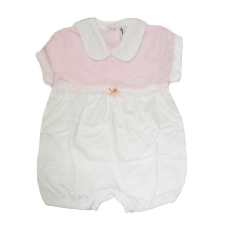 Tutina per Neonata Igre Pagliaccetto Bimba 6-9 Mesi Rosa E Bianco Maniche Corte Pantaloncino Corto Scollo Rotondo Estivo Art. Ig080/6 Moda/Prima infanzia/Abbigliamento/Bambina 0-24/Tutine e body/Pagliaccetti L’Orchidea - Siderno, Commerciovirtuoso.it