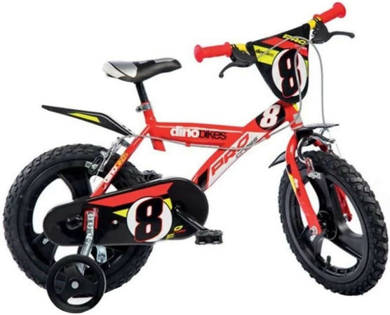 Dino Bikes 143 Gln Bicicletta Bambino Rossa 14/16" Serie 23 Con Rotelle E Doppio Freno Per Bambini Dai 4 Ai 7 Anni Giochi e giocattoli/Sport e giochi all'aperto/Biciclette e tricicli/Bici per bambini Mondo Bimbo - Bagnara Calabra, Commerciovirtuoso.it