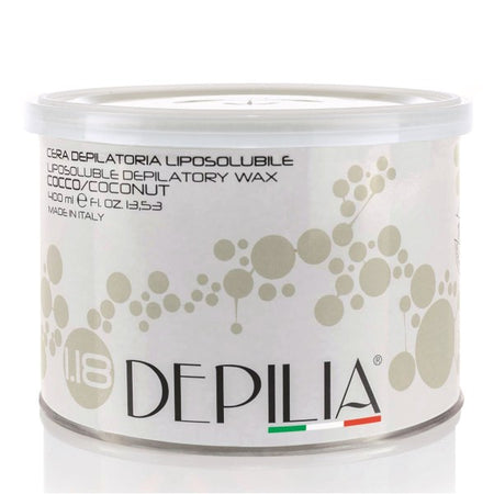 Barattolo Cera Depilatoria Liposolubile Cocco 1.18 400ml Ceretta Depilazione Salute e cura della persona/Rasatura epilazione e rimozione peli/Epilazione e rimozione peli/Ceretta/Cera Trade Shop italia - Napoli, Commerciovirtuoso.it