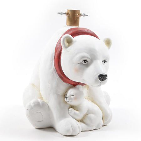 Base albero "Mamma Orso con cucciolo" per albero di Natale supporto in metallo da 33 cm Casa e cucina/Decorazioni per interni/Addobbi e decorazioni per ricorrenze/Decorazioni natalizie/Basi e supporti per alberi di Natale MagiediNatale.it - Altamura, Commerciovirtuoso.it