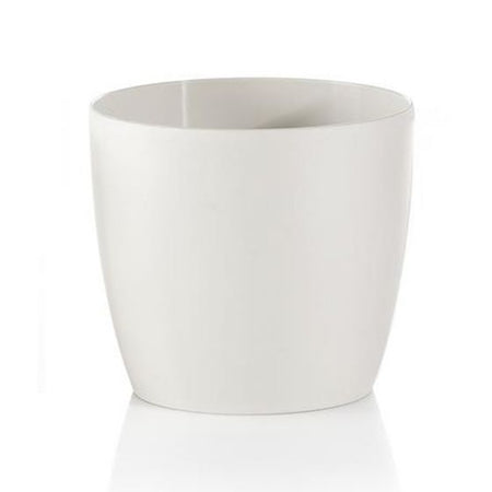 Vaso tondo "Madeira Colour" per fiori e piante, in plastica, da giardino Giardino e giardinaggio/Attrezzi da giardino e attrezzature per l'irrigazione/Vasi e accessori per piante/Vasi tradizionali Decor Space - Altamura, Commerciovirtuoso.it
