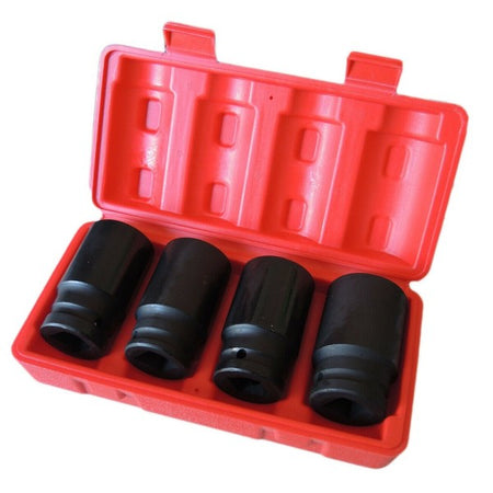 Bussole Boccole Per Pistola Avvitatore Pneumatico Set 4 Pz Da 3/4"da 30 A 36mm