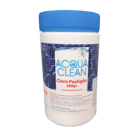Cloro in pastiglie professionale "Dast clor 9000" per manutenzione e pulizia piscina Giardino e giardinaggio/Piscine vasche idromassaggio e accessori/Prodotti chimici e tester Ph/Cloro La Zappa - Altamura, Commerciovirtuoso.it