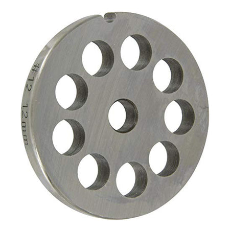 Piastra "Professionale" per Tritacarne numero 12 "Reber" in acciaio temperato Casa e cucina/Elettrodomestici per la cucina/Elettrodomestici speciali/Tritacarne La Zappa - Altamura, Commerciovirtuoso.it