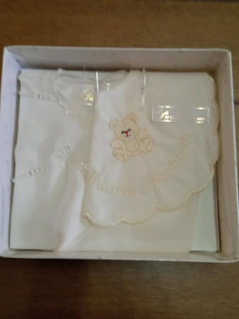 art. p132 PETIT camicina neonato in seta rossa e bianca porta fortuna art. p132 Moda/Prima infanzia/Abbigliamento/Bambina 0-24/Tutine e body/Pagliaccetti L'Orchidea - Siderno, Commerciovirtuoso.it