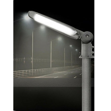 Faro Led Stradale 100 Watt Lampione Armatura Per Esterno Luce Fredda 6500k Ip65