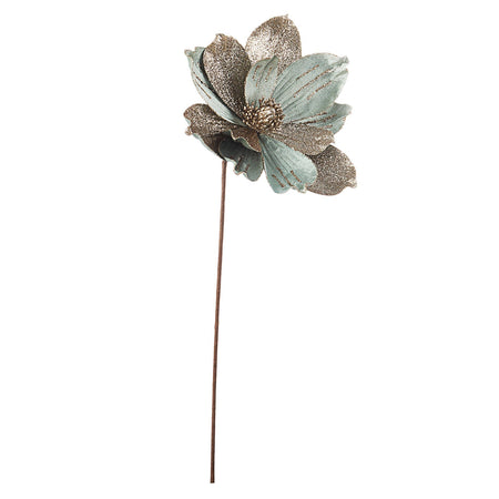 Rametto decorativo "Lilith" con fiore Verde e Oro in velluto per interni ed esterni Casa e cucina/Decorazioni per interni/Addobbi e decorazioni per ricorrenze/Decorazioni natalizie/Ghirlande e corone MagiediNatale.it - Altamura, Commerciovirtuoso.it