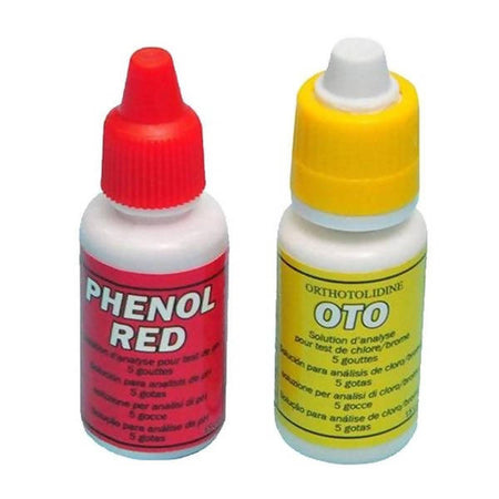 Test Ph Cloro Misuratore Ph Cloro Kit Analisi, Set Ricambio 2 pezzi Reagenti per astuccio analisi Cl/Ph Sicily Pool - Acireale, Commerciovirtuoso.it