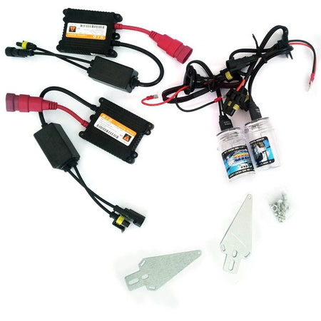 Kit Luci Xenon Centraline Ballast Slim Fari Xeno H1 6000k 45w Auto Moto