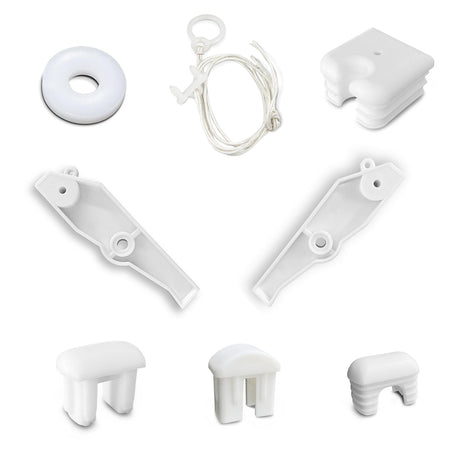 Kit Ricambi in plastica per lettino prendisole "Jesolo" Giardino e giardinaggio/Arredamento da giardino e accessori/Lettini Decor Space - Altamura, Commerciovirtuoso.it