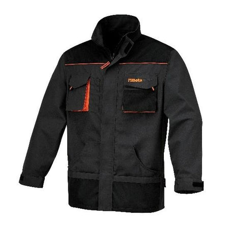 Giacca da lavoro "7909E" in Canvas grigio scuro con chiusura a bottoni Fai da te/Sicurezza e protezione/Attrezzature per sicurezza sul lavoro/Abbigliamento La Zappa - Altamura, Commerciovirtuoso.it