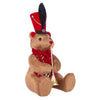 Orsetto "Colyn" seduto con tromba color Rosso per interno Casa e cucina/Decorazioni per interni/Addobbi e decorazioni per ricorrenze/Decorazioni natalizie/Schiaccianoci MagiediNatale.it - Altamura, Commerciovirtuoso.it