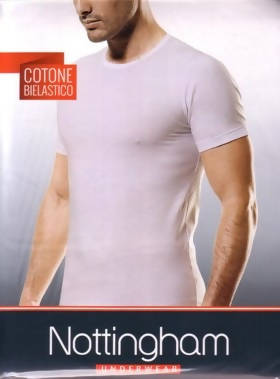 art. tm80 NOTTINGHAM 3 PZ maglia uomo marca nottingham cotone bielastico a girocollo manica corta tris 3 pezzi art.tm80 colore bianco e nero abbigliamento e intimo uomo L'Orchidea - Siderno, Commerciovirtuoso.it