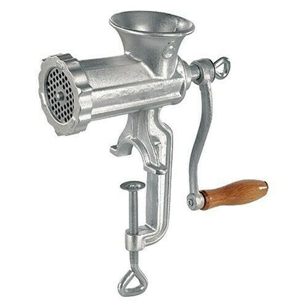 Tritacarne manuale da tavolo "Palumbo Pavi" con morsetto regolabile e manovella in ghisa Casa e cucina/Elettrodomestici per la cucina/Elettrodomestici speciali/Tritacarne La Zappa - Altamura, Commerciovirtuoso.it