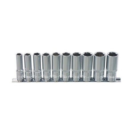 Set Di Chiavi A Bussola Lunghe Multigrip Kit Da 1/2" Per Dadi Bulloni Rovinati