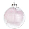 Pallina "Plumage" per albero di Natale in vetro decorate color Rosa Casa e cucina/Decorazioni per interni/Addobbi e decorazioni per ricorrenze/Decorazioni natalizie/Addobbi e decorazioni/Palle e palline MagiediNatale.it - Altamura, Commerciovirtuoso.it