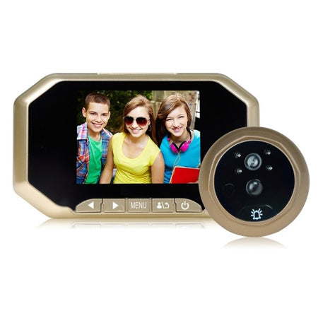 Spioncino Elettronico Telecamera Display Digitale Scatta Foto Colori Lcd 4.3"