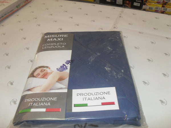 LIVING 4 pezzi set completo letto lenzuola una piazza e mezza tinta unita 100% puro cotone - 1 lenzuolo 180x290 1 lenzuolo con angoli 180x200+25cm 1 federa 50x80cm tessile L'Orchidea - Siderno, Commerciovirtuoso.it