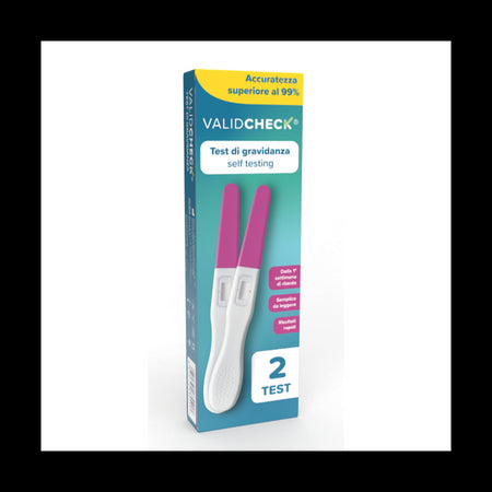 Test Di Gravidanza Validcheck Self Testing Bambino Confezione Da 2 Pezzi Salute e cura della persona/Prodotti e apparecchiature mediche/Apparecchi diagnostici e di monitoraggio/Test/Test di gravidanza Trade Shop italia - Napoli, Commerciovirtuoso.it