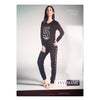 Pigiama Donna Due Pezzi Intimami Nero Con Stampa 100% Cotone Estivo Maglia Manica Lunga E Pantalone Lungo Art.Id 027pgl Moda/Donna/Abbigliamento/Abbigliamento da notte lingerie e intimo/Pigiami e camicie da notte/Pigiami due pezzi L’Orchidea - Siderno, Commerciovirtuoso.it