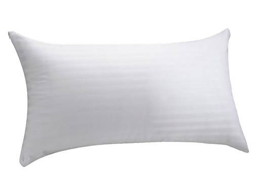 DIVINA set 2 Pezzi coppia federe per cuscini con zip 2 pezzi 100% cotone art. Rigata 52x82cm coppie federe con zip L'Orchidea - Siderno, Commerciovirtuoso.it
