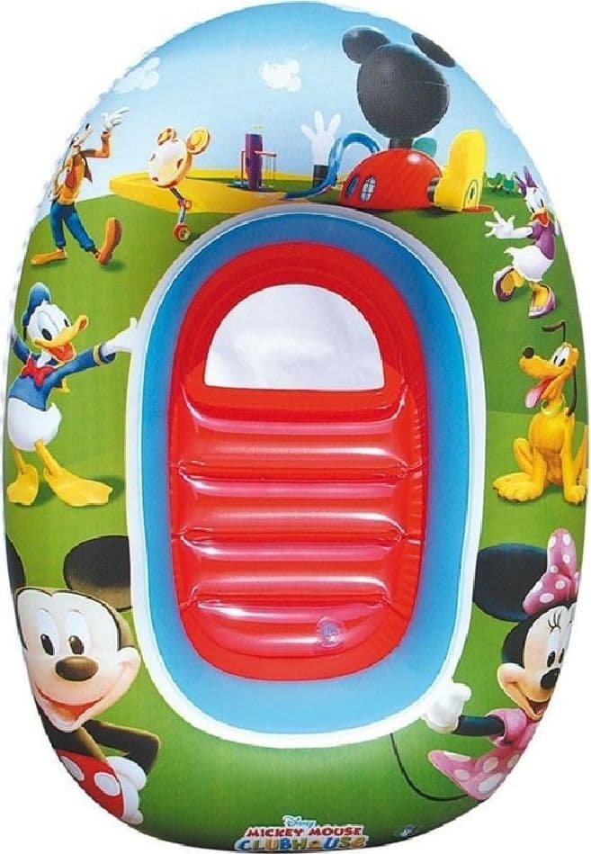 MICKEY MOUSE TOPOLINO CANOTTO GONFIABILE 102X69CM PISCINA MARE ESTATE