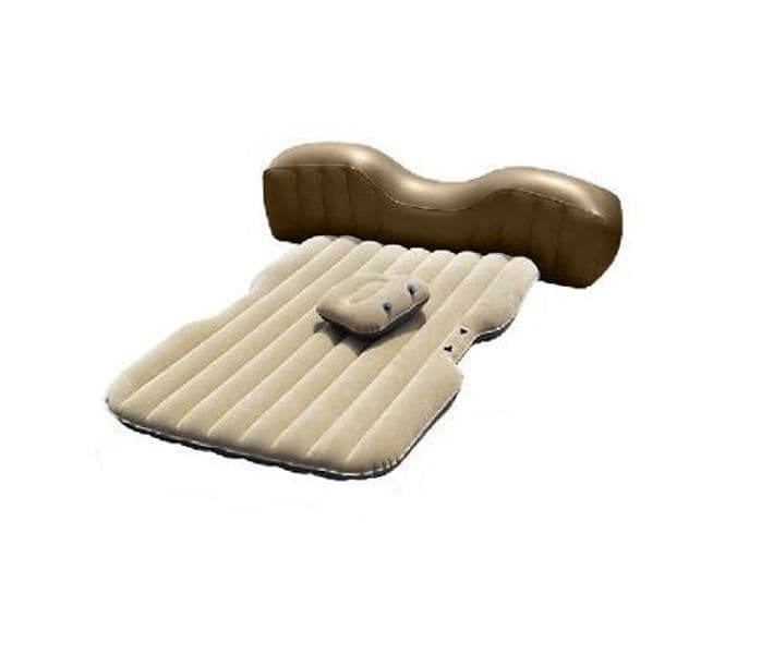 MATERASSO LETTO GONFIABILE AIRBED PER AUTO SEDILE POSTERIORE MACCHINA CON POMPA - 3