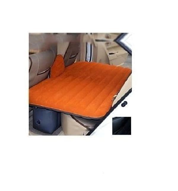 MATERASSO LETTO GONFIABILE AIRBED PER AUTO SEDILE POSTERIORE MACCHINA CON POMPA - 4