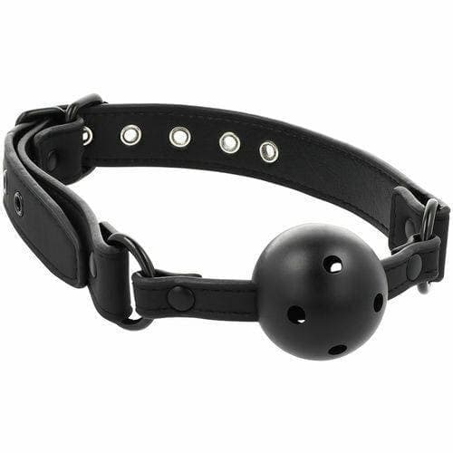 MORSO BONDAGE GAG BALL NERO FETISH INDOSSABILE BLACK PER UOMO E DONNA SEXY TOYS - 2