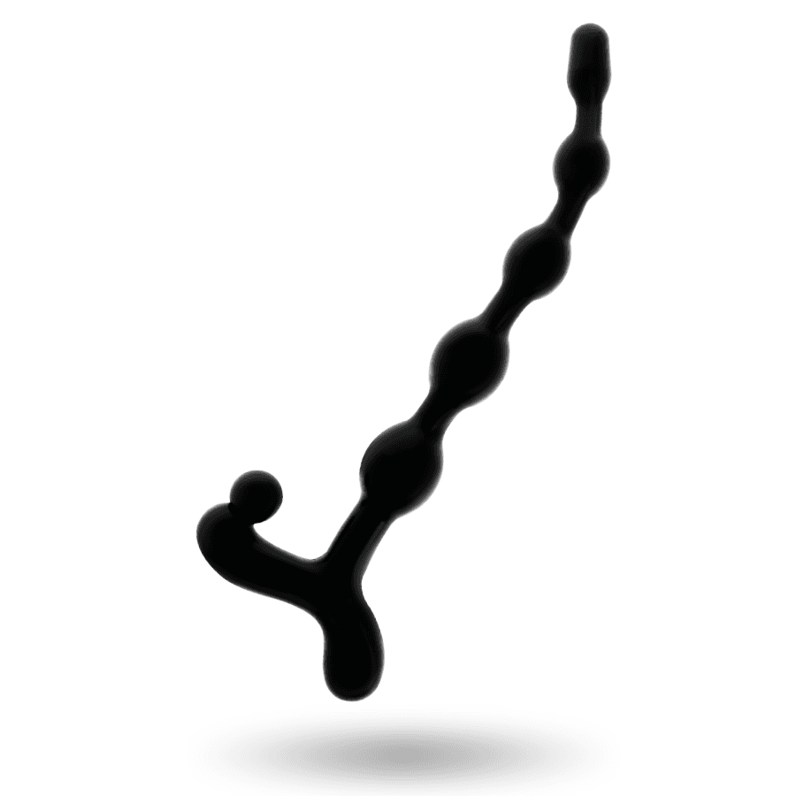 DILATATORE ANALE SEXY TOYS ADDICTED TOYS ANAL BEADS 22CM NERO DILDO FALLO - 4