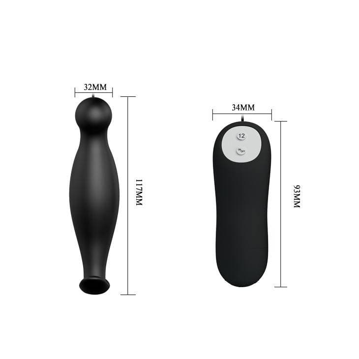 PRETTY LOVE SPECIAL ANAL STIMULATION STIMOLATORE ANALE IN SILICONE NERO - 5