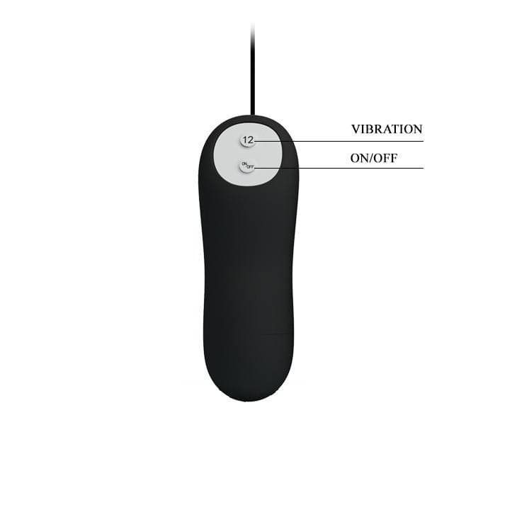 PRETTY LOVE SPECIAL ANAL STIMULATION STIMOLATORE ANALE IN SILICONE NERO - 6