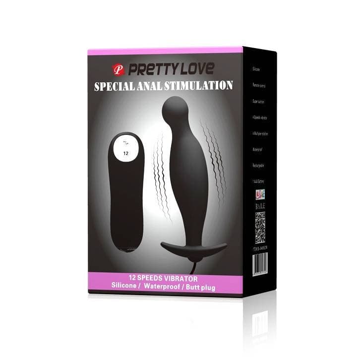 PRETTY LOVE SPECIAL ANAL STIMULATION STIMOLATORE ANALE IN SILICONE NERO - 7