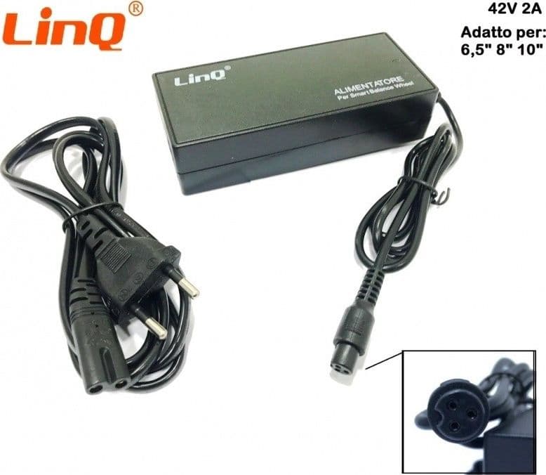 ALIMENTATORE CARICABATTERIA SMART BALANCE HOVERBOARD OUTPUT 42 V 2 AHM - 4