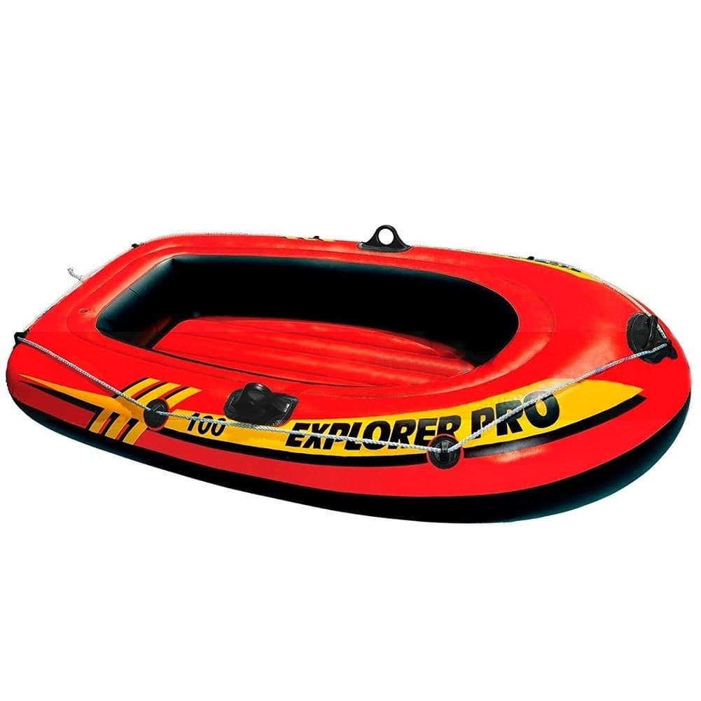 CANOTTO GONFIABILE GOMMONE 160X94X29CM 1 POSTO MARE FIUME PISCINA EXPLORER - 2