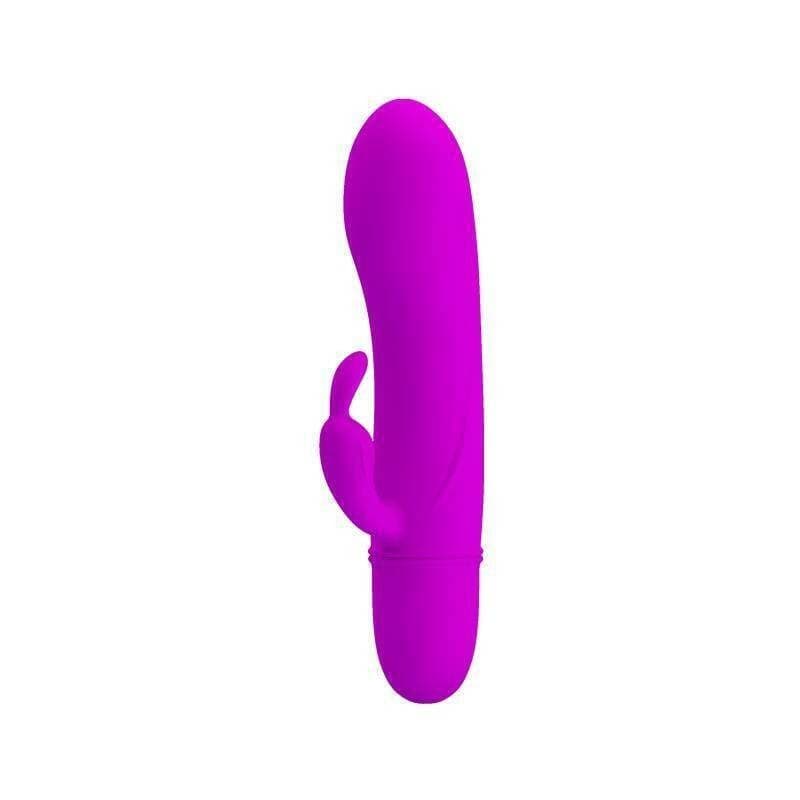 PRETTY LOVE CAESAR VIBRATORE 10 FUNZIONI VAGINA E CLITORIDE RABBIT IN SILICONE - 2
