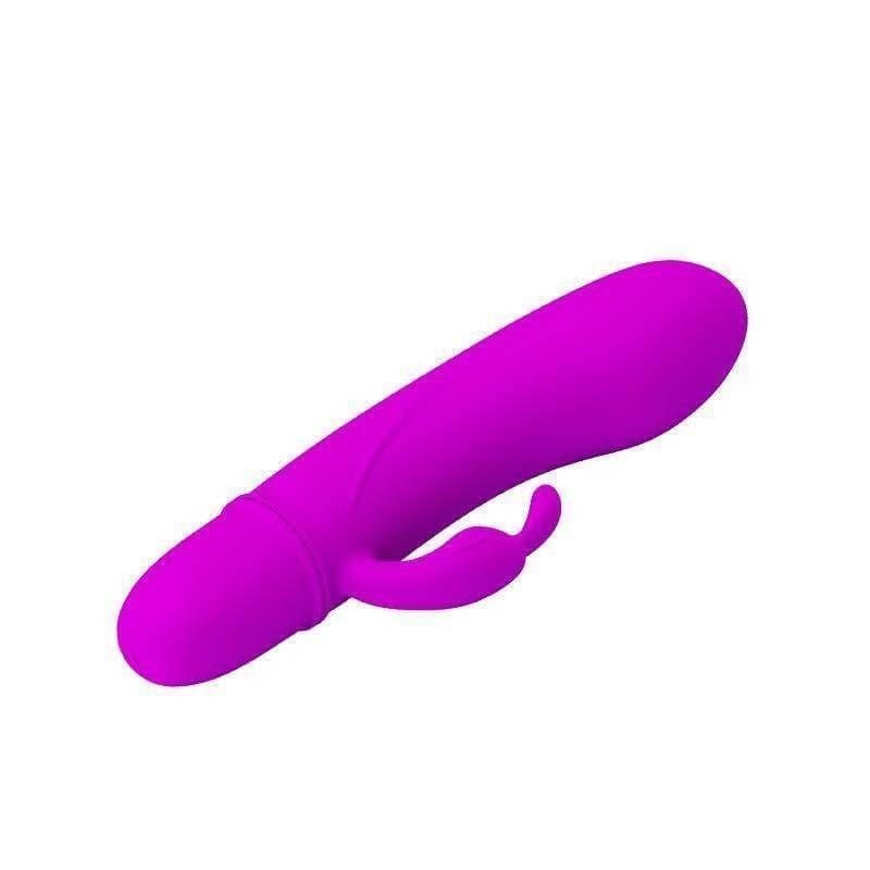 PRETTY LOVE CAESAR VIBRATORE 10 FUNZIONI VAGINA E CLITORIDE RABBIT IN SILICONE - 3