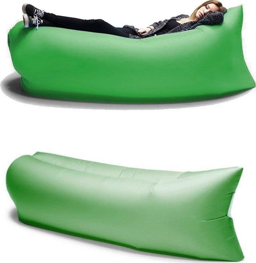 SOFA SACCO GONFIABILE MATERASSINO SPIAGGIA ARIA RELAX PISCINA DIVANO AMACA POUF - 4
