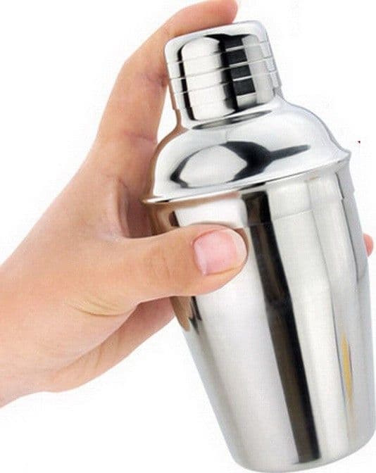 SHAKER DA 530 ML PER COCKTAIL BARMAN BARTENDER ACCIAIO INOX BAR MARTINI SALIERA - 2