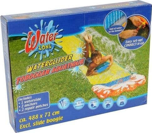 ACQUA SCIVOLO FERROVIARIO 488 X 71 CM GIOCO PISCINA ESTERNO GIARDINO WATER ZONE - 3