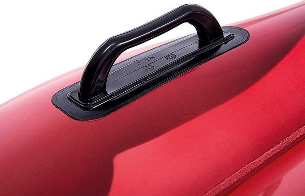 MATERASSINO ISOLA GONFIABILE STAMPA ROSA ROSSA PVC MARE PISCINA 137 X 132 CM - 5