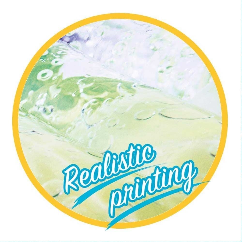 MATERASSINO ISOLA GONFIABILE STAMPA FRIZZANTE IN PVC MARE PISCINA 179 X 91 CM - 4