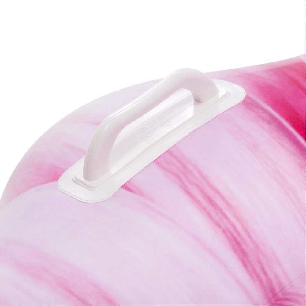 MATERASSINO ISOLA GONFIABILE STAMPA MARGHERITA PVC MARE PISCINA 142 X 142 CM - 4